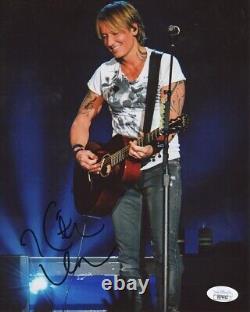 Photo 8X10 de Keith Urban signée à la main avec certification d'authenticité JSA COA