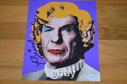 Photo 8x10 de Marilyn Spock signée à la main par Mr. Brainwash avec un certificat d'authenticité d'autographe