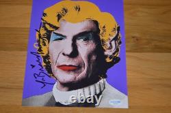 Photo 8x10 de Marilyn Spock signée à la main par Mr. Brainwash avec un certificat d'authenticité d'autographe