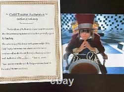 Photo 8x10 dédicacée par TOM PETTY, signée à la main, authentique, certificat d'authenticité (COA)