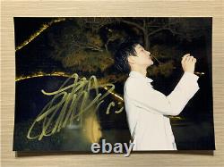 Photo autographiée Zhou Shen signée à la main, autographes originaux 10 pouces