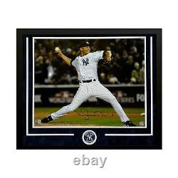 Photo de baseball 16x20 des New York Yankees signée à la main et encadrée par Mariano Rivera