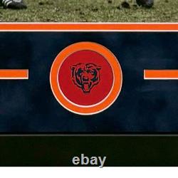 Photo de football 8x10 des Chicago Bears signée à la main et encadrée par Dick Butkus