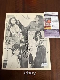 Photo sexy 8X10 de Raquel Welch signée à la main en personne, autographiée, rare, JSA COA