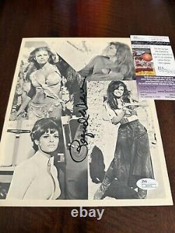 Photo sexy 8X10 de Raquel Welch signée à la main en personne, autographiée, rare, JSA COA