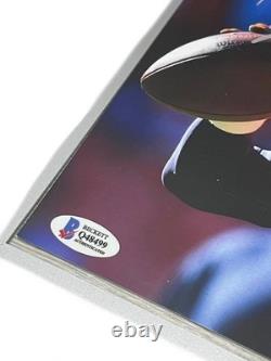 Photo signée à la main de Peyton Manning, autographiée avec authentification BAS