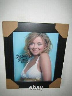 Photographie signée à la main de Charlotte Church (8x10) encadrée + CoA