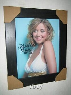 Photographie signée à la main de Charlotte Church (8x10) encadrée + CoA