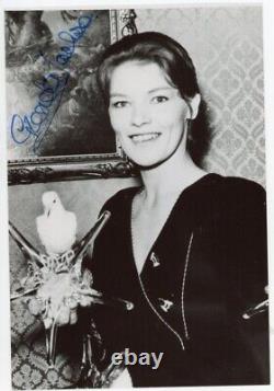 Photographie signée à la main de Glenda Jackson