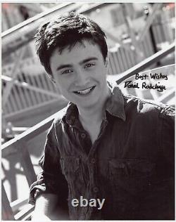 Photographie signée à la main par Daniel Radcliffe + COA