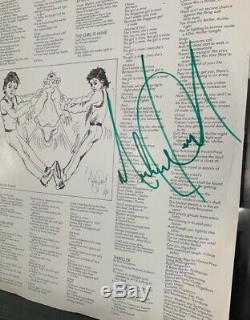Pochette En Papier Pour Michael Thriller Lp Autographe Signé Michael Jackson, Avec