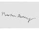 Prix Nobel De Physique Norman Ramsey Carte Signée à La Main 2x3.5 Jg Autographes Coa