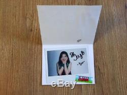 Prix ​​de L'événement Red Velvet Naver Bonheur Real Polaroid Autographié À La Main Signé Joy