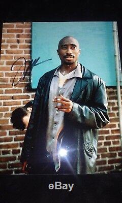 Rappeur Légendaire Tupac 2pac Shakur Autographe Signé À La Main