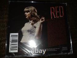 Rare Scellé Dans La Main Signé Avec Heart Red (version De Taylor) CD Taylor Swift