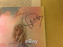 Rare Taylor Swift Autographié Signée À La Main + Livret Amant Me! CD Single Avec Coa