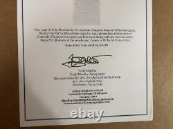 Rare document signé à la main d'Als de Shamov - Chirurgien Général à Nikita Khrouchtchev 1944