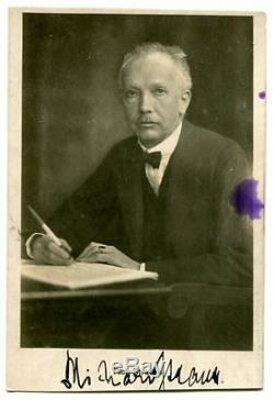 Richard Strauss, Orig. Autogramm, Autograph, Main Signée