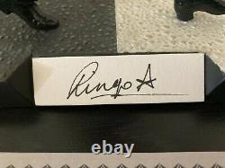 Ringo Starr Autographe / Signé À La Main Abbey Road Gartlan Figure 378/1000 Beatles