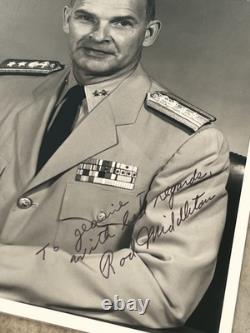 Roderick O. Middleton RARE MARINE/NASA Photo 8x10 OG signée à la main/autographe. PHOTO DE LA MARINE.