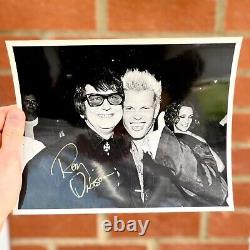 Roy Orbison Vintage 1990 Signé À La Main 8x10 Photo Autographe Rock & Roll Singer