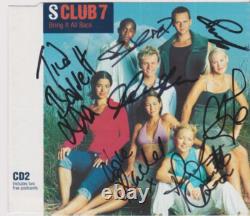 S Club 7 SIGNATURE MANUSCRITE Bring It All Back Cd 2 AUTOGRAPHIE