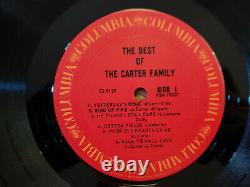 SIGNÉ À LA MAIN 1965 VG++ MAYBELLE CARTER Le Meilleur De La Famille Carter CS 9119 LP33