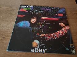SIMEONE COXE MEGARARE 1969 SIGNÉ À LA MAIN VG++ Silver Apples Contact 3584 LP33