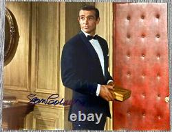 Sean Connery 007 James Bond Signé À La Main Autographié 8 X 10 Photo Avec Coa Aa