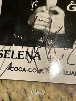 Selena Quintanilla Main Signé Autographié 8 X 10 Photographie 1994 Non Une Réprinte