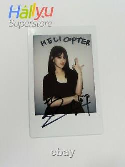 Seunghee (clc) Autographié Main (signé) Polaroid