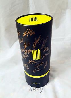 Signature Officielle Signée À La Main Nct 2018 Lumière Tous Les Membres Limitée Voir