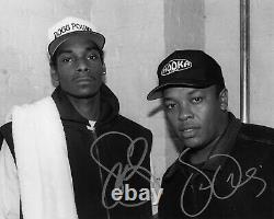 Snoop Dogg Dr. Dre Rap Legends Original Autographs Signé 8 X 10 Avec Coa