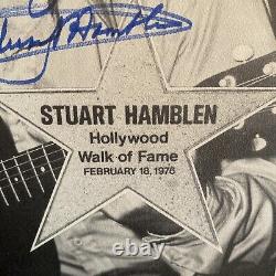Stuart Hamblen 1976 Hollywood Star Vintage Signé À La Main Autographe Beckett Coa