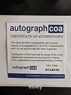 T-shirt rare de Coldplay signée à la main par tout le groupe + Autographe COA (approuvé par l'AFTAL!)