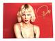 Taylor Swift Photo Dédicacée à La Main 7x5 Pouces Avec Encre Dorée Autographe Avec Coa