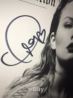 Taylor Swift Réputation Photo 8x10 Autograph Signée À La Main