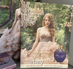 Taylor Swift Signé À La Main Signé Autographe Parfum Wonderstruck W Sac & Photo