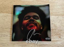 The Weeknd After Hours Signé Holographic Jewel CD & Autograph Booklet In Hand