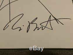 Tim Burton Autographié, Signé Et Signé À La Main Par Jack Skellington