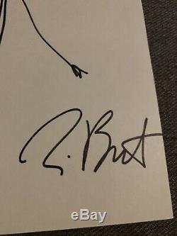Tim Burton Autographié, Signé Et Signé À La Main Par Jack Skellington Art Withcoa