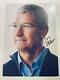 Tim Cook Photo Dédiée à La Main Signée 8 X 12 Photo Avec Coa