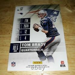 Tom Brady Main Signée Autograph Card