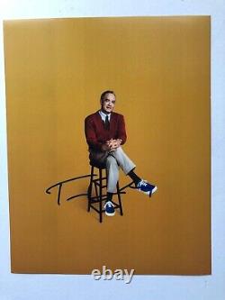 Tom Hanks Mister Rogers Film Authentique Signé À La Main Photo Autographiée Coa