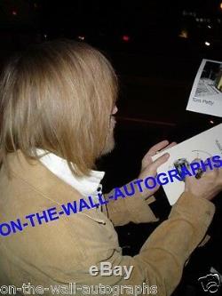 Tom Petty Et Les Heartbreakers Album Autographe Signé A La Main! Rare! Avecproof + Coa