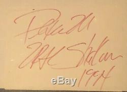 Tupac 2pac Autographe Signé La Page Main 2pac Shakur Dédicacé 1994 Signé Rare