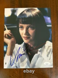 Uma Thurman Signée à la Main Sexy Autographe 10x8 Pulp Fiction Etc. Rare JSA COA Uma Thurman Signée à la Main Sexy Autographe 10x8 Pulp Fiction Etc. Rare JSA COA