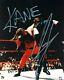 Undertaker Et Kane Wwe Signée À La Main Autographié 8x10 Photo Avec Coa Old School 2