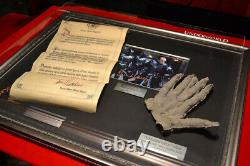 Underworld Prop Scroll & Hand, Signé Bill Nighy Autograph, DVD Coa, Frame, Uacc