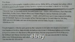 Une collection rare de photos de stars de cinéma signées à la main : provenance Christie's